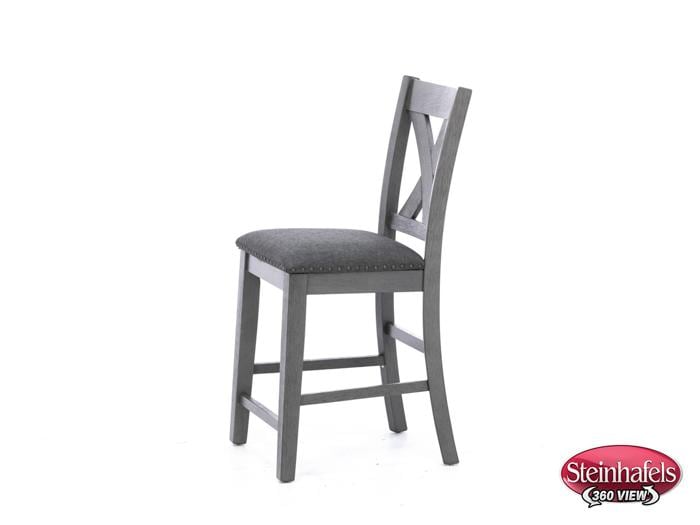 ashy grey  inchcounter seat height stool  image   