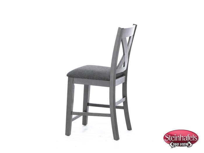 ashy grey  inchcounter seat height stool  image   