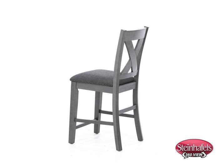 ashy grey  inchcounter seat height stool  image   