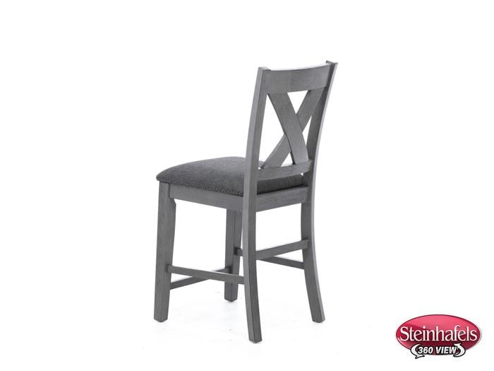 ashy grey  inchcounter seat height stool  image   