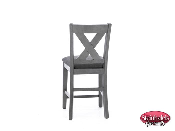 ashy grey  inchcounter seat height stool  image   