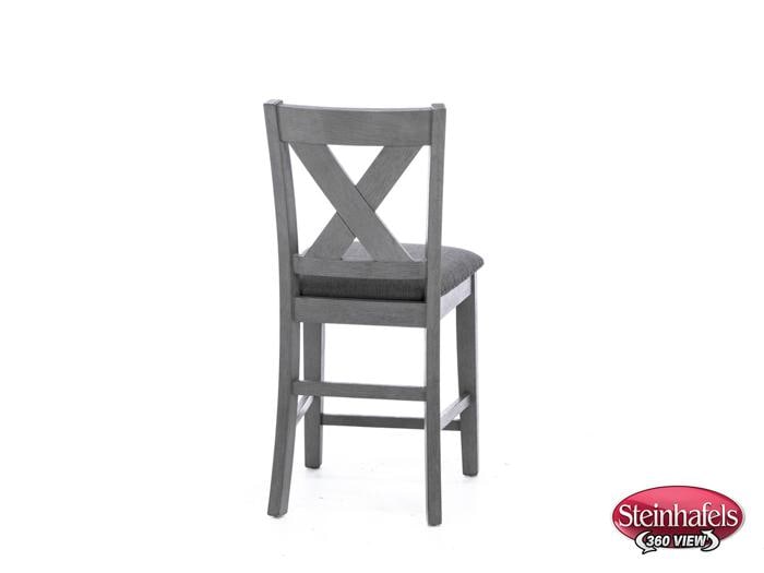 ashy grey  inchcounter seat height stool  image   