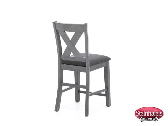 ashy grey  inchcounter seat height stool  image   