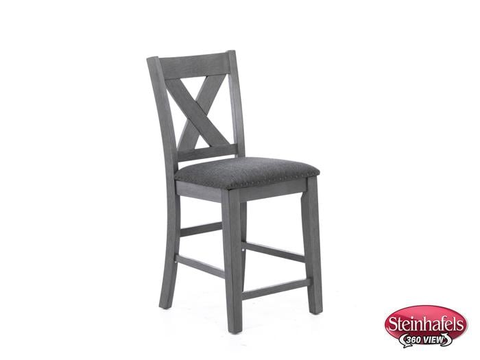 ashy grey  inchcounter seat height stool  image   
