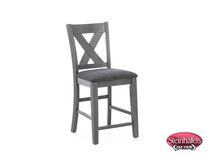 ashy grey  inchcounter seat height stool  image   