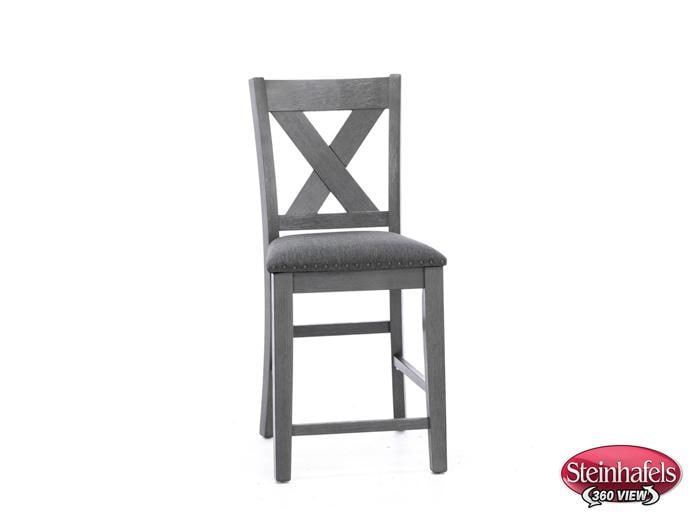 ashy grey  inchcounter seat height stool  image   