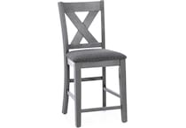 ashy grey  inchcounter seat height stool   