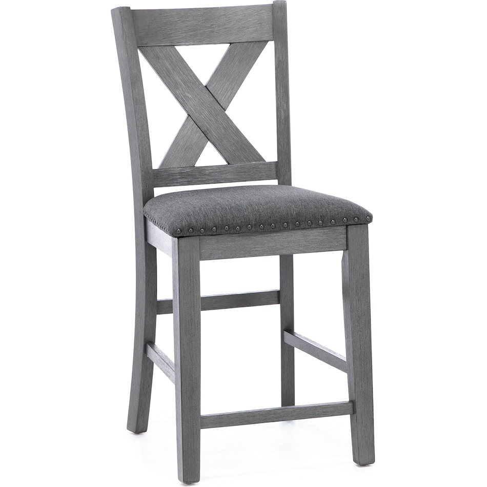 ashy grey  inchcounter seat height stool   