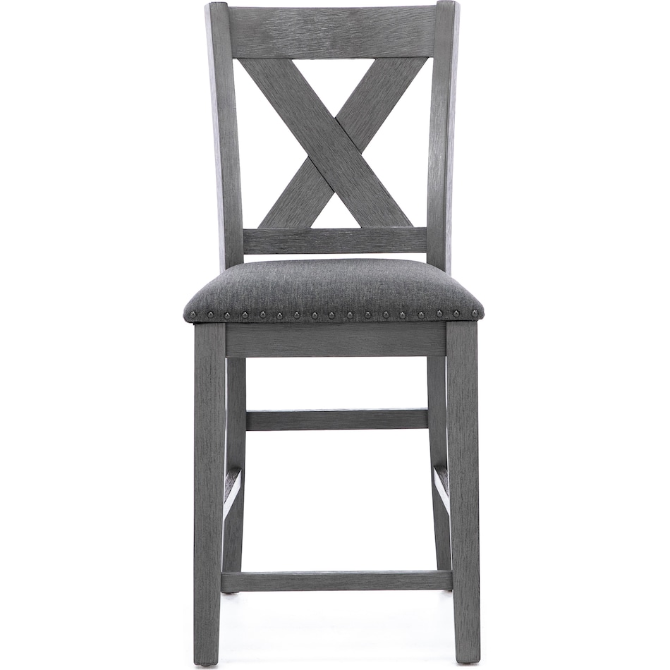 ashy grey  inchcounter seat height stool   