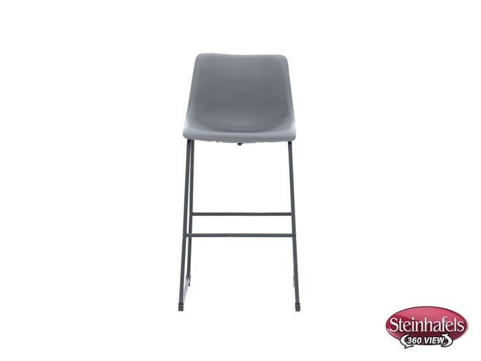 ashy grey inch & over bar seat stool  image   