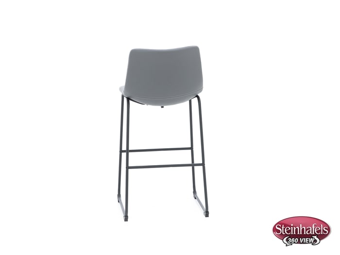 ashy grey inch & over bar seat stool  image   