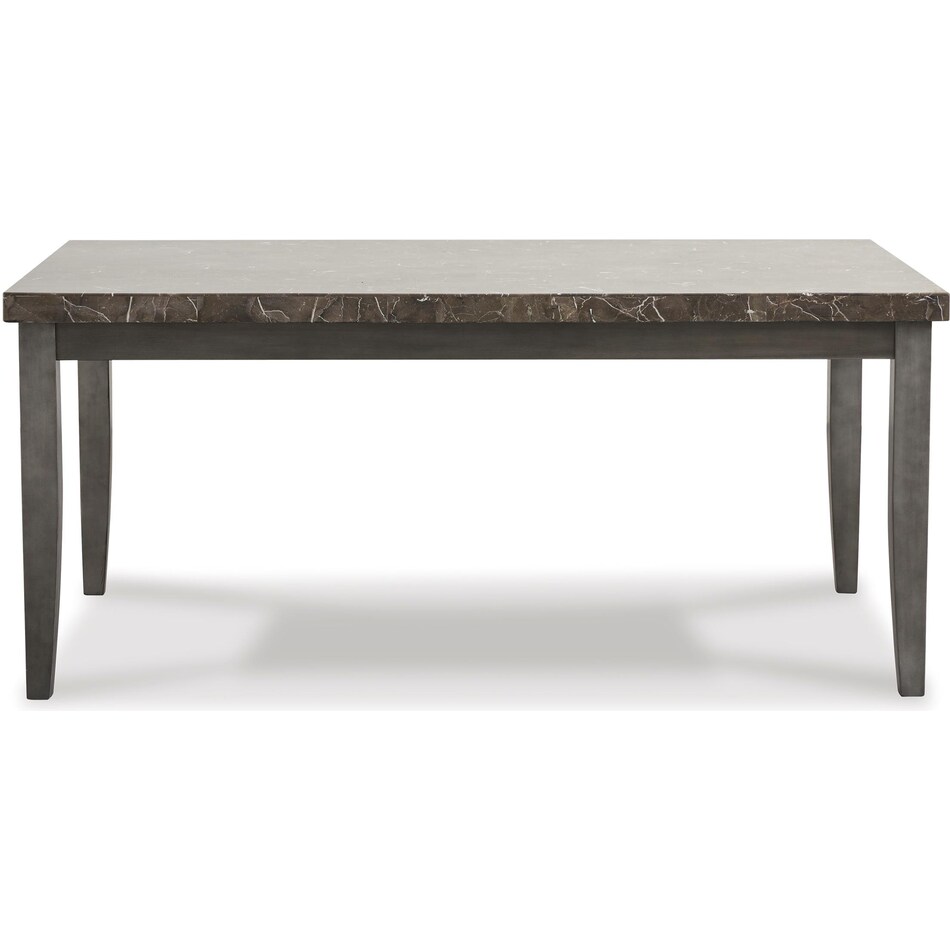 ashy grey inch standard height rectangle   