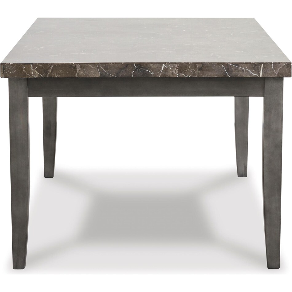 ashy grey inch standard height rectangle   