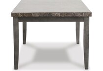 ashy grey inch standard height rectangle   