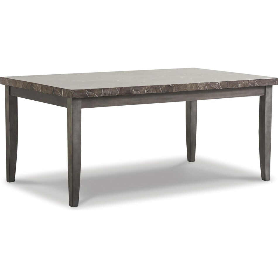 ashy grey inch standard height rectangle   
