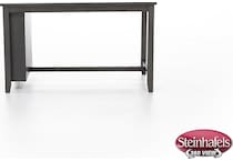 ashy grey inch counter height rectangle  image   