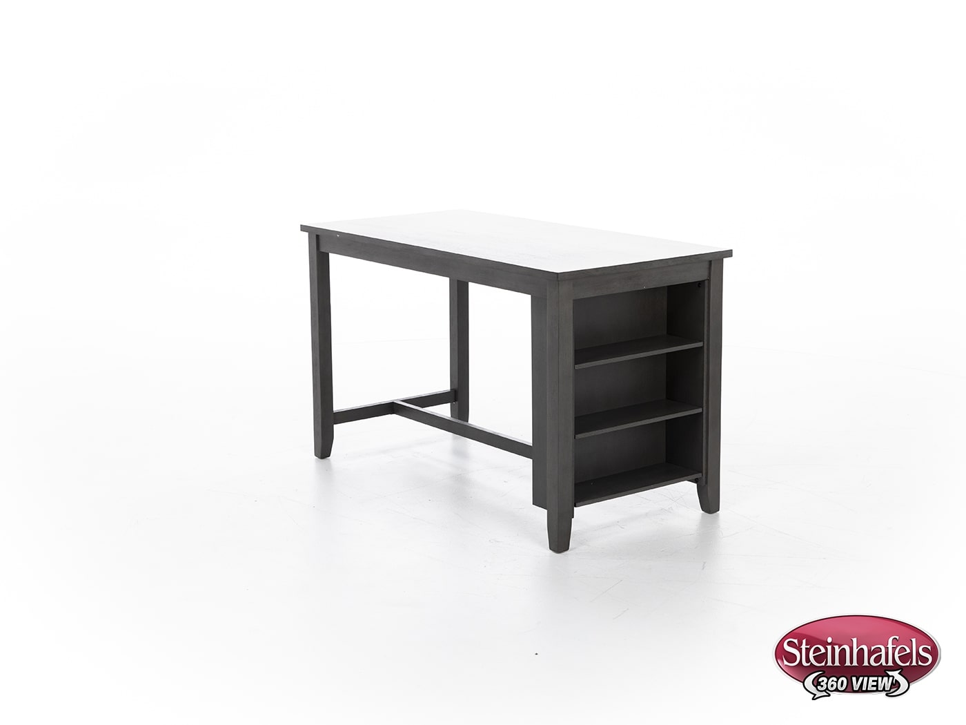 ashy grey inch counter height rectangle  image   