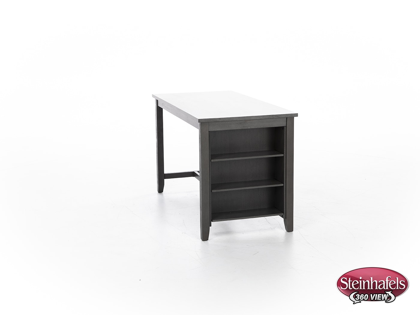 ashy grey inch counter height rectangle  image   