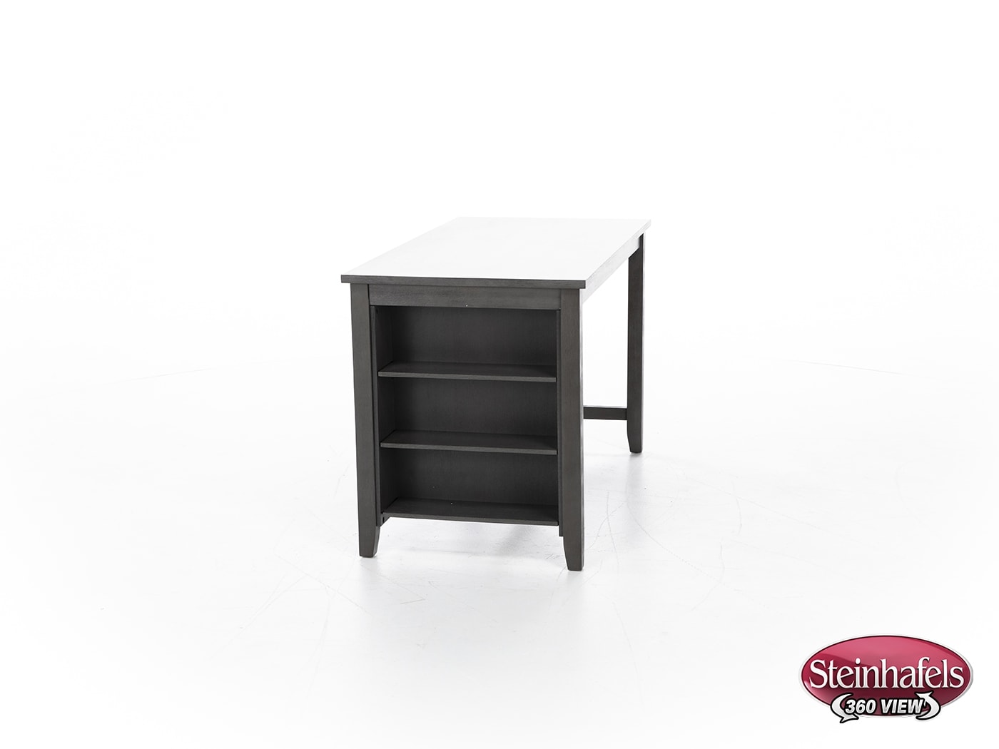 ashy grey inch counter height rectangle  image   