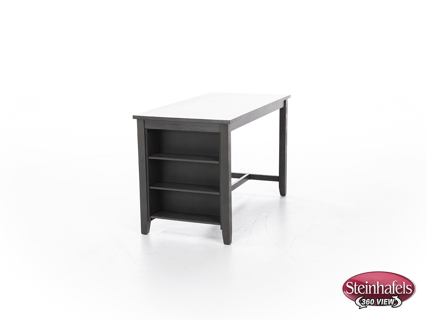 ashy grey inch counter height rectangle  image   