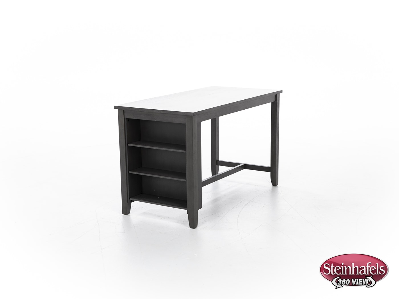 ashy grey inch counter height rectangle  image   