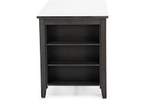 ashy grey inch counter height rectangle   