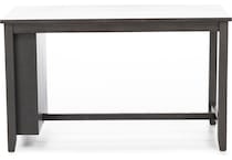 ashy grey inch counter height rectangle   