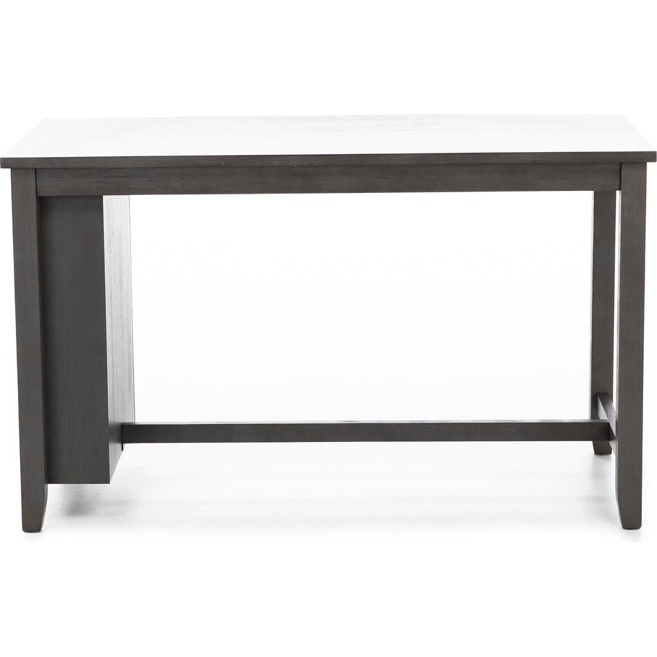 ashy grey inch counter height rectangle   