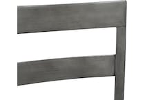 ashy grey inch counter height rectangle   