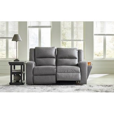 Brixton Wall Saver Reclining Loveseat With Hidden Cupholders