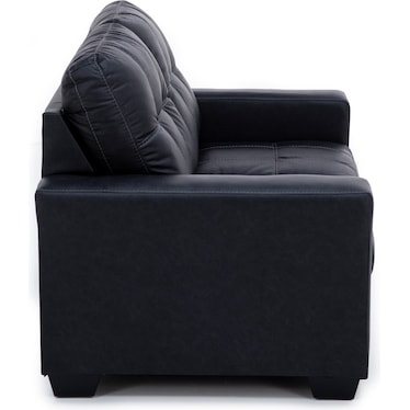 Berlin Loveseat in Carbon