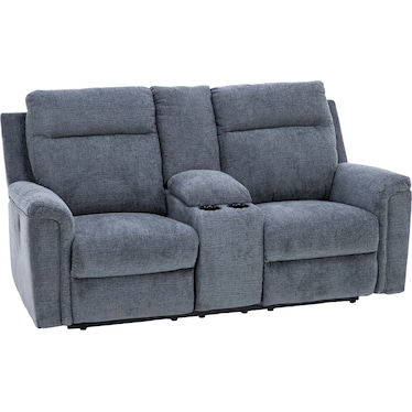 Keaton Power Reclining Console Loveseat