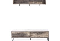 ashy grey bench trunk ashp  
