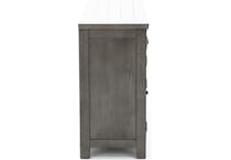 ashy grey buffet server sideboard   