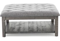 ashy grey cocktail table   