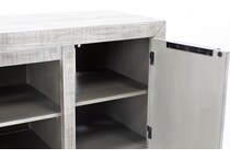 ashy grey console slate  