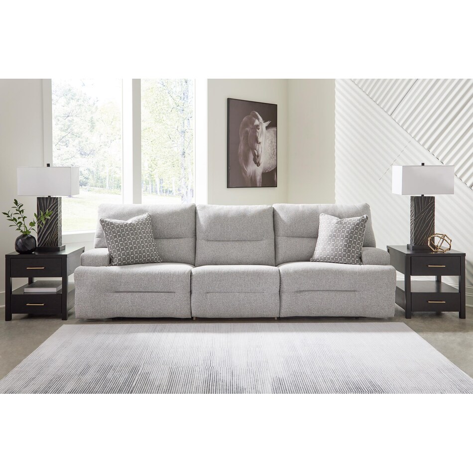 ashy grey mtn fab sectional pkg  