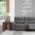 ashy grey mtn fab sectional pkg  