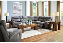 ashy grey mtn fab sectional pkg  