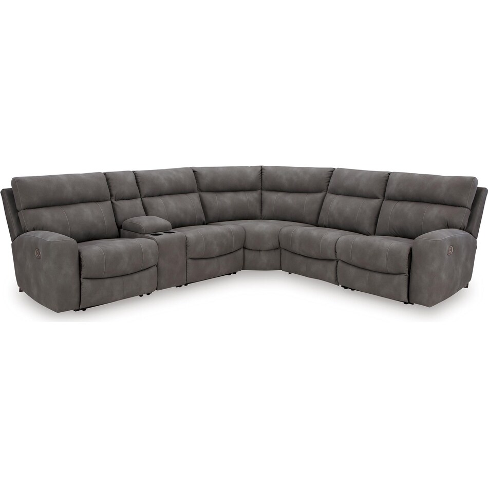 ashy grey mtn fab sectional pkg  