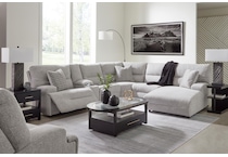 ashy grey mtn fab sectional pkg  