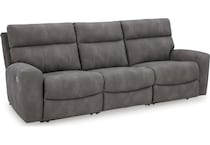 ashy grey mtn fab sectional pkg  