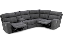 ashy grey mtn fab sectional pkg  
