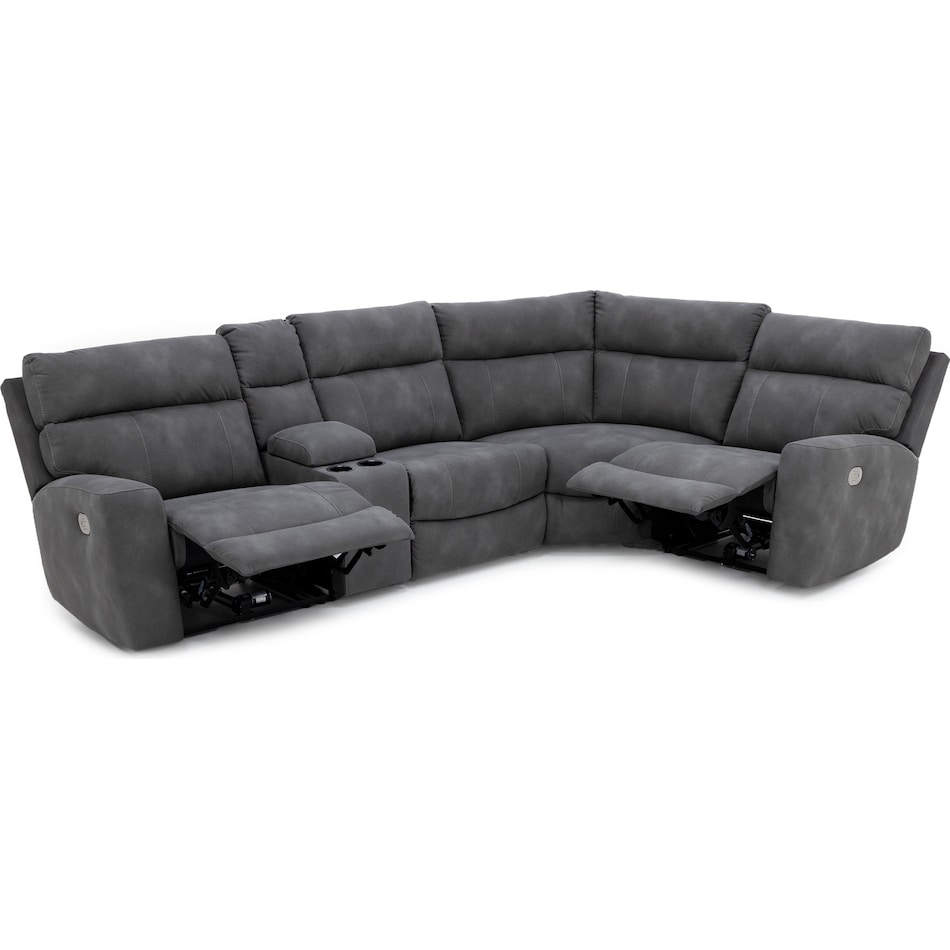 ashy grey mtn fab sectional pkg  