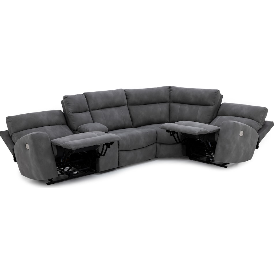 ashy grey mtn fab sectional pkg  