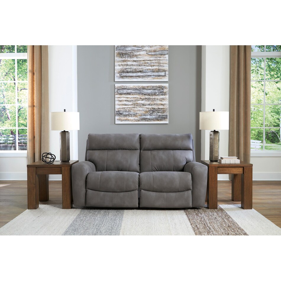 ashy grey mtn fab sectional pkg  