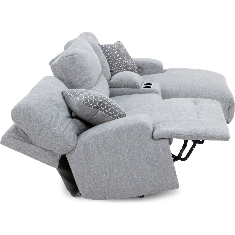 ashy grey mtn fab sectional pkg  