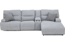 ashy grey mtn fab sectional pkg  