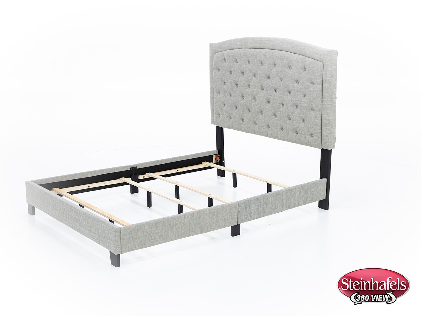 ashy grey queen bed package  image   