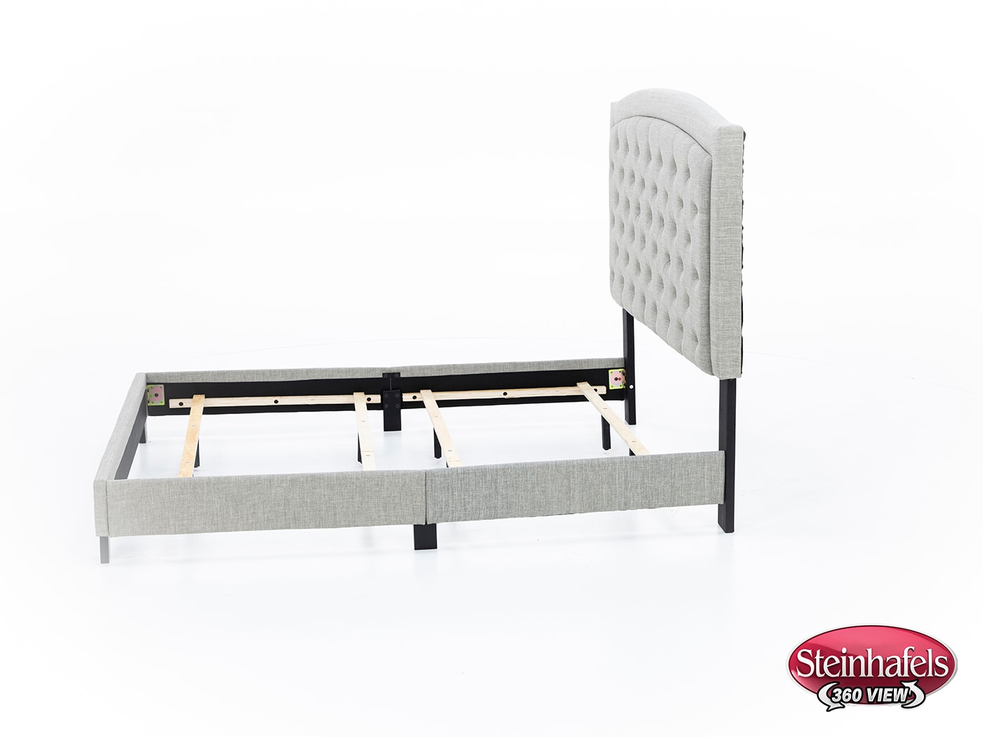 ashy grey queen bed package  image   